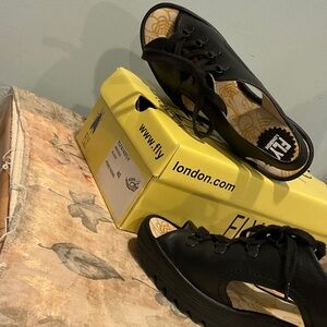 Fly London Black Sandals